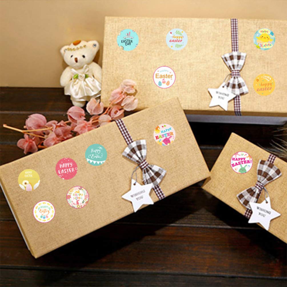 Cute Cartoon Easter Stickers - Decorative Easter Seal Stickers for Party Wrapping, Home Decor & Store Displays | Perfect for Easter Crafts, Gift Wrapping & Scrapbooking