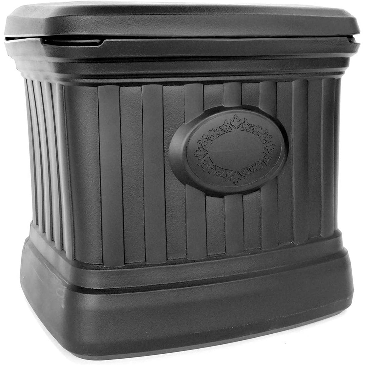 FCMP Heavy-Duty Outdoor Storage Bins with Lids - Waterproof & UV Resistant for Patio, Garden, and Garage Organization - Perfect for Storing Cushions, Toys, and Tools