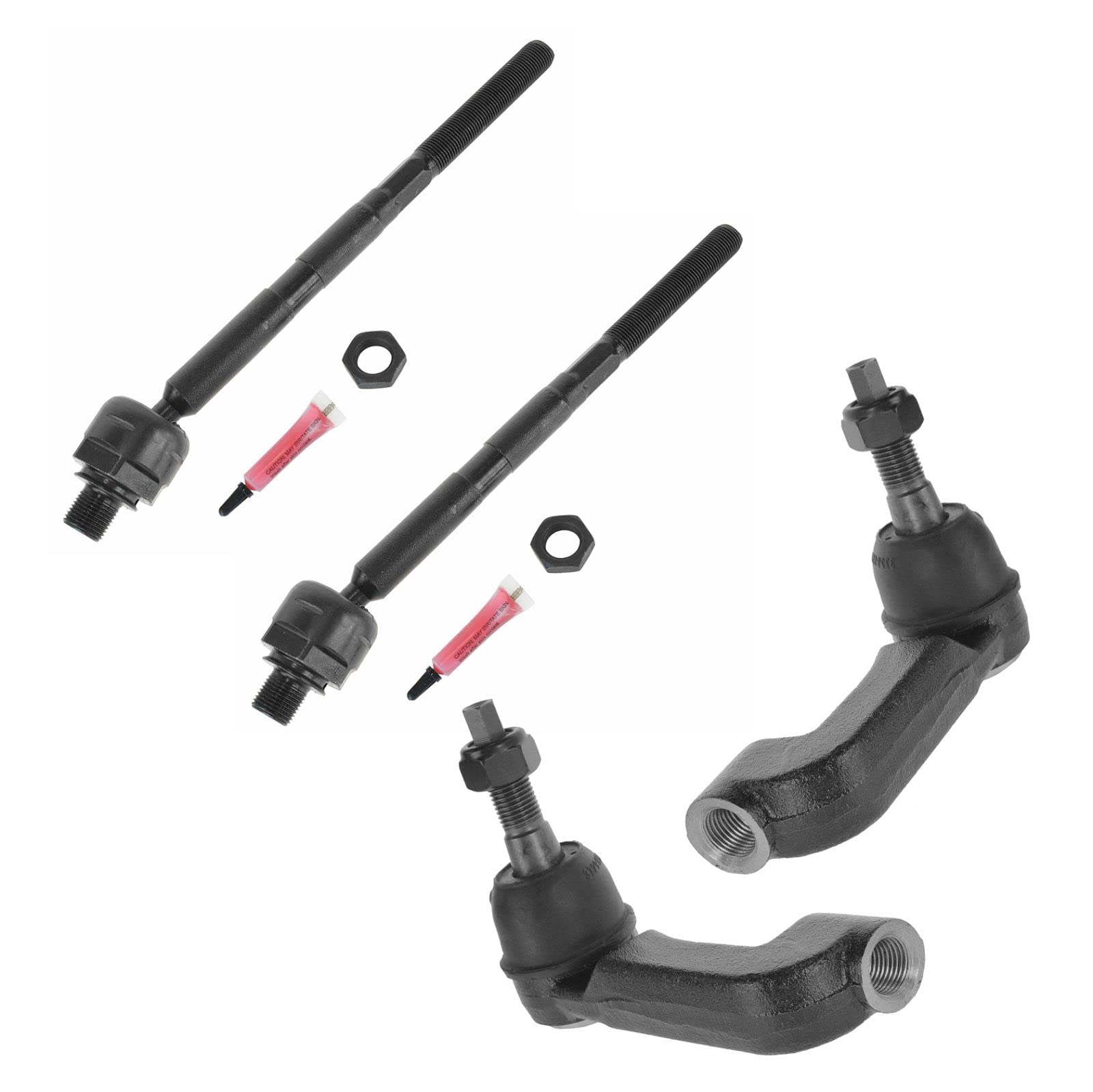 2006-2007 Jeep Liberty Front Tie Rod Set - Replacement Suspension Steering Parts for Improved Handling & Alignment | Perfect for Off-Roading & Daily Driving