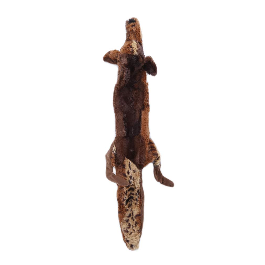 GloryMM Bite-Resistant Plush Dog Toy with Squeaker - Wolf Shaped Chew Toy for Aggressive Chewers, Odor Absorbing & Durable Pet Puzzle Toy for Small & Large Dogs - Perfect for Playtime, Training & Teething Relief