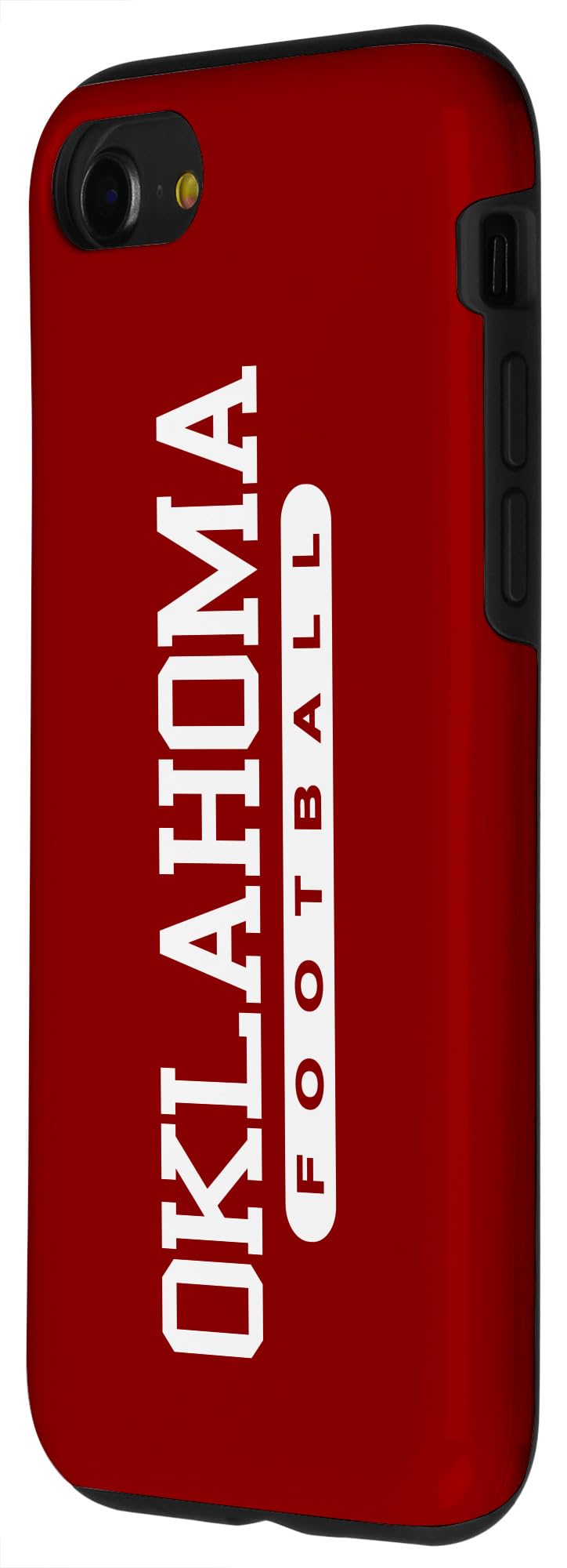 iPhone SE (2020) / 7 / 8 Oklahoma Sooners Football Team Custom Phone Case - Durable Protective Cover for College Football Fans & OU Supporters