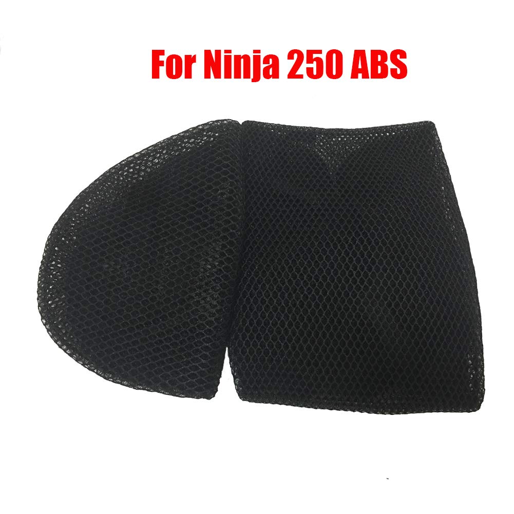 Waterproof Mesh Motorcycle Seat Cover for Kawasaki Ninja 400/250 ABS - Breathable Cushion Guard for Comfort & Protection - Perfect for Summer Riding & Long-Distance Tours