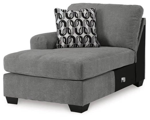 Birkdale Court 3-Piece Sectional Sofa with Left-Hand Facing Chaise - Modern Living Room Furniture for Small Spaces & Family Gatherings