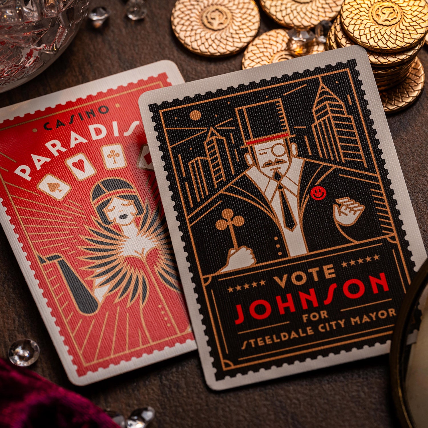The Gentleman Thief Playing Cards - Scion Edition | Premium Collectible Card Deck for Magic Tricks, Poker & Game Nights