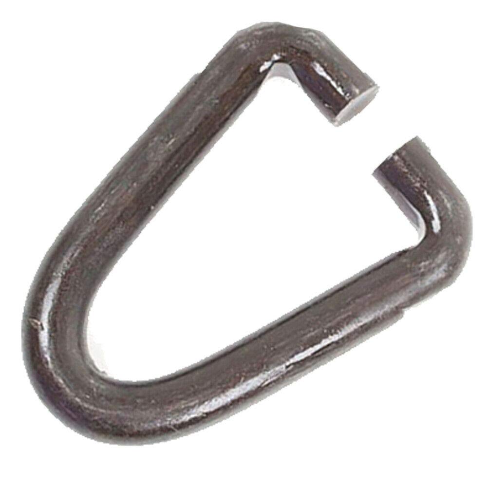 Aftermarket D-Ring Blade to Hanger Link Replacement 222157 - Compatible with Ford Flail Mower Models - Perfect for Agricultural Equipment Repair & Maintenance