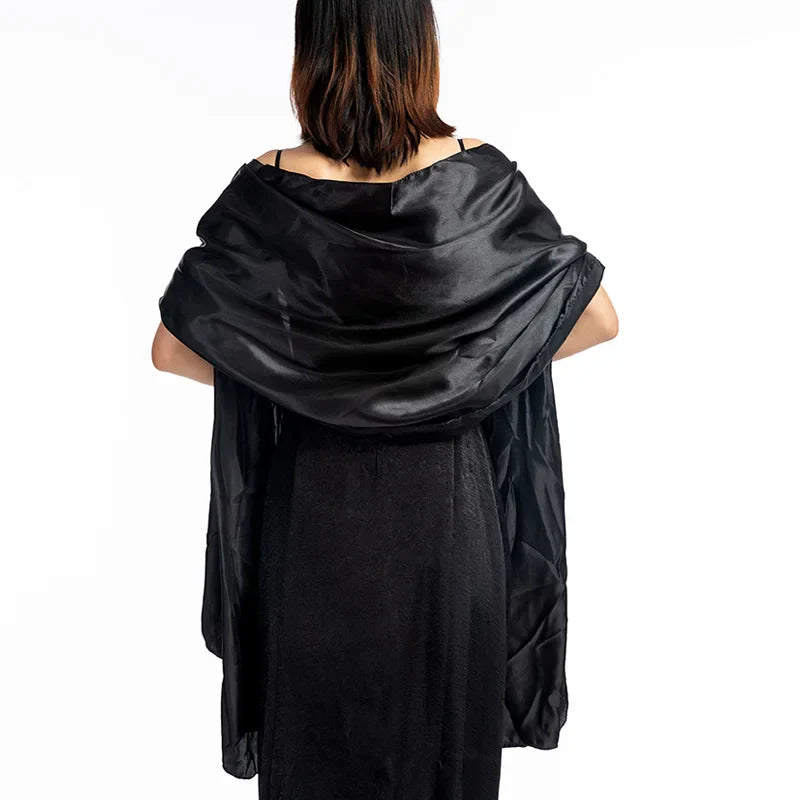19 Colors Elegant Long Formal Wedding Shawl for Women - Soft Evening Bridal Wrap Scarf - Perfect for Weddings, Parties & Special Occasions