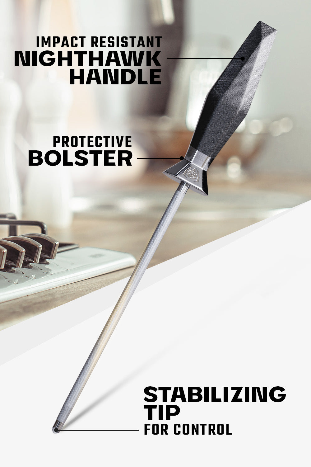 Premium Dalstrong Honing Steel 9