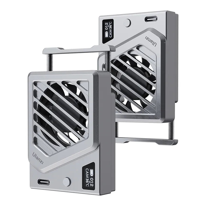 Ulanzi Upgraded Camera Cooling Fan for Sony Canon FUJIFILM Nikon DSLR/Mirrorless - Prevent Overheating for Outdoor Photography & Videography