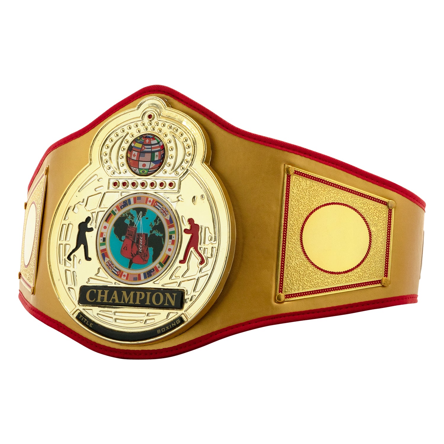 TITLE Boxing Gold Flash Championship Belt - Premium Boxing Accessory for Training & Competitions | Perfect for Boxing Gyms, Fighters & Collectors