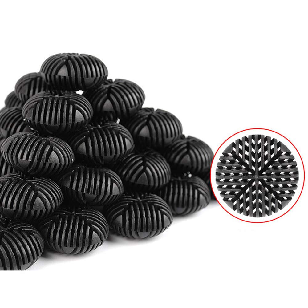 Premium Bio Balls for Aquarium & Pond Filters - High-Efficiency Biological Filter Media for Fish Tanks - Ideal for Freshwater & Saltwater Aquariums, Koi Ponds, and Aquatic Ecosystems