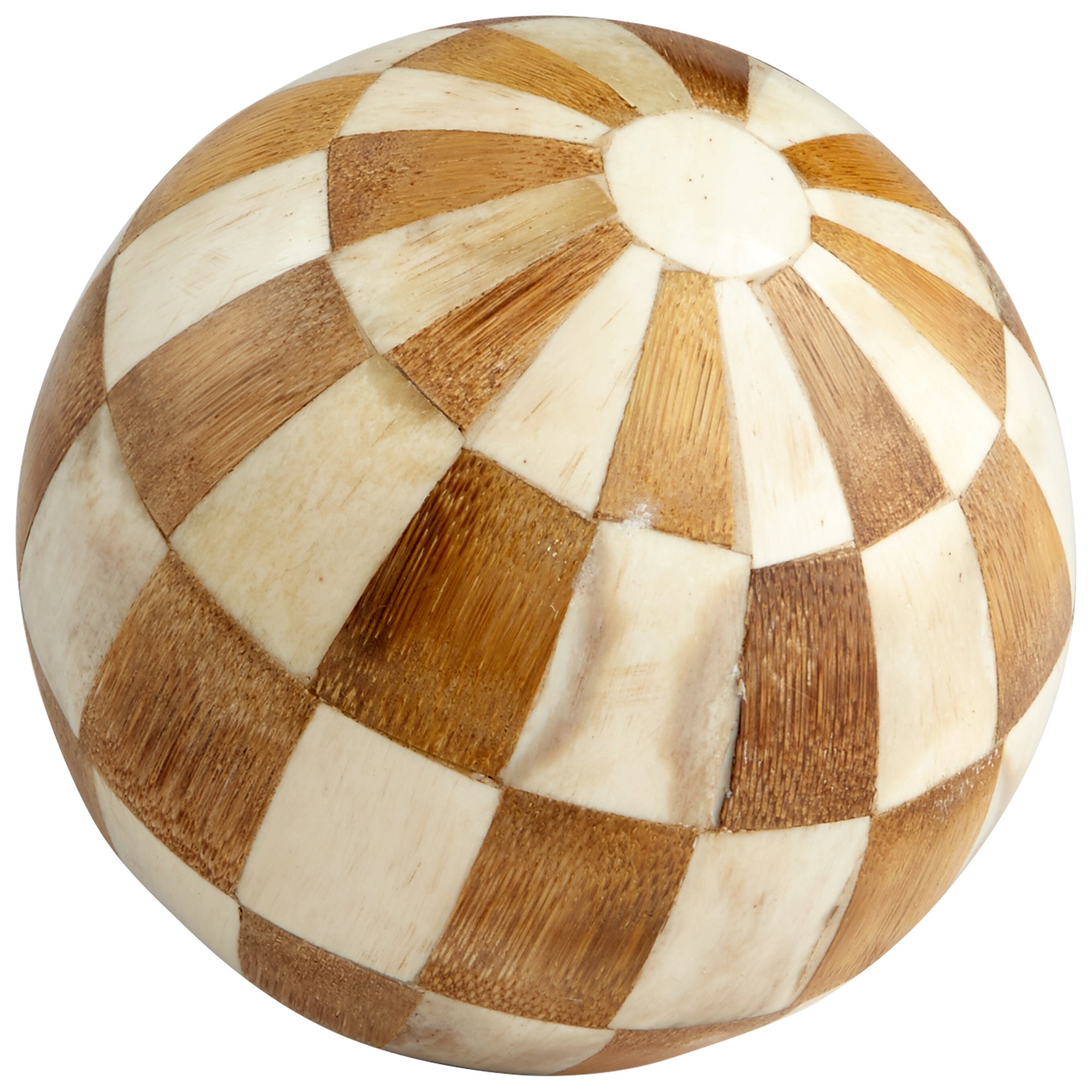 Cyan Design 08049 Hopscotch Filler - Natural & Brown Decorative Bowl for Home Decor, Centerpiece, Tabletop Display, and Gift Giving