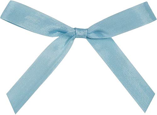 Rayon Trimming Ribbon - 1/4 Inch Wide Aqua Blue Decorative Ribbon for Gift Wrapping, Scrapbooking, and DIY Crafts