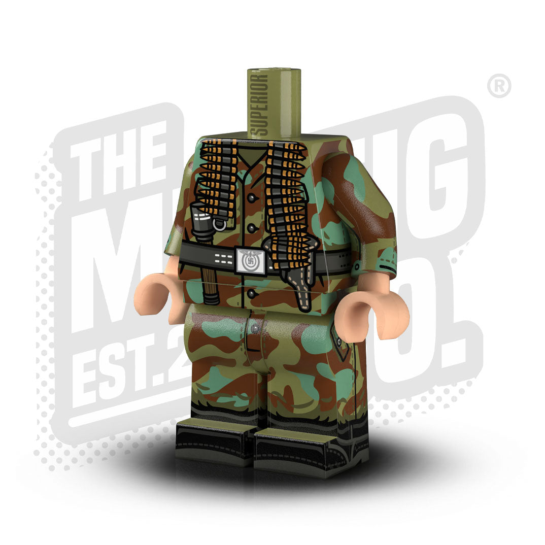 Original Italian M1929 Telo Mimetico Camouflage Body Suit #12 - Vintage Military Replica for Collectors & Cosplay - Perfect for WWII Reenactments & Historical Events
