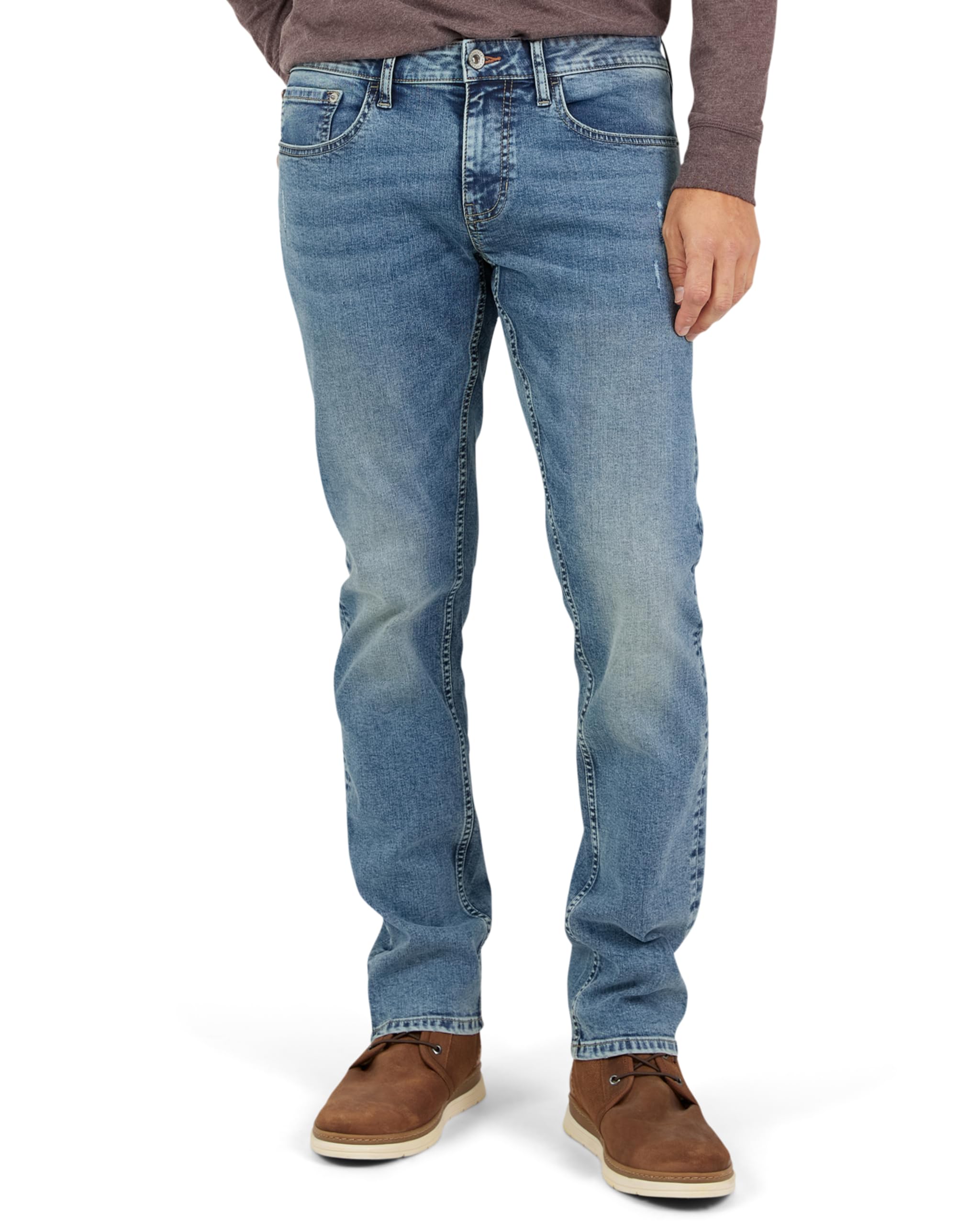Vintage Men's Weatherproof Jeans - Super Soft Stretch Denim Pants for Men in Blue & Black | Slim Fit Comfortable Jeans for Casual Wear, Outdoor Activities & Everyday Use