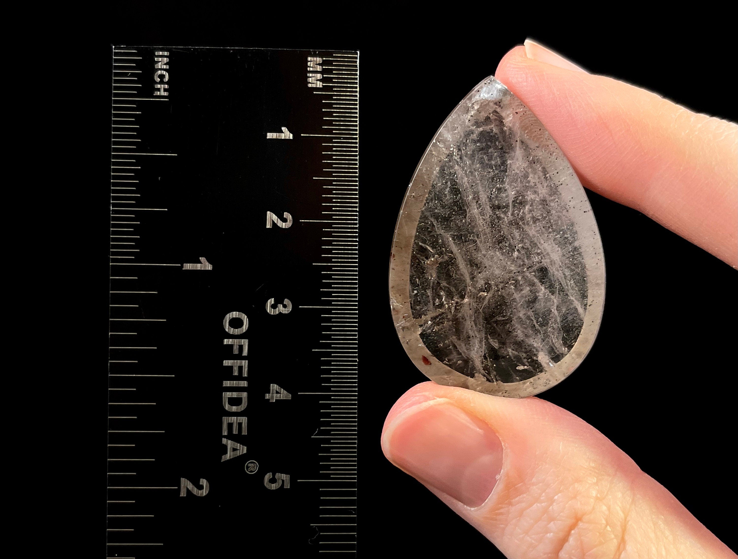 Natural Pink Fire Quartz Crystal Teardrop Gemstone for Jewelry Making - COVELLITE 52062 | Perfect for Necklaces, Earrings & DIY Craft Projects