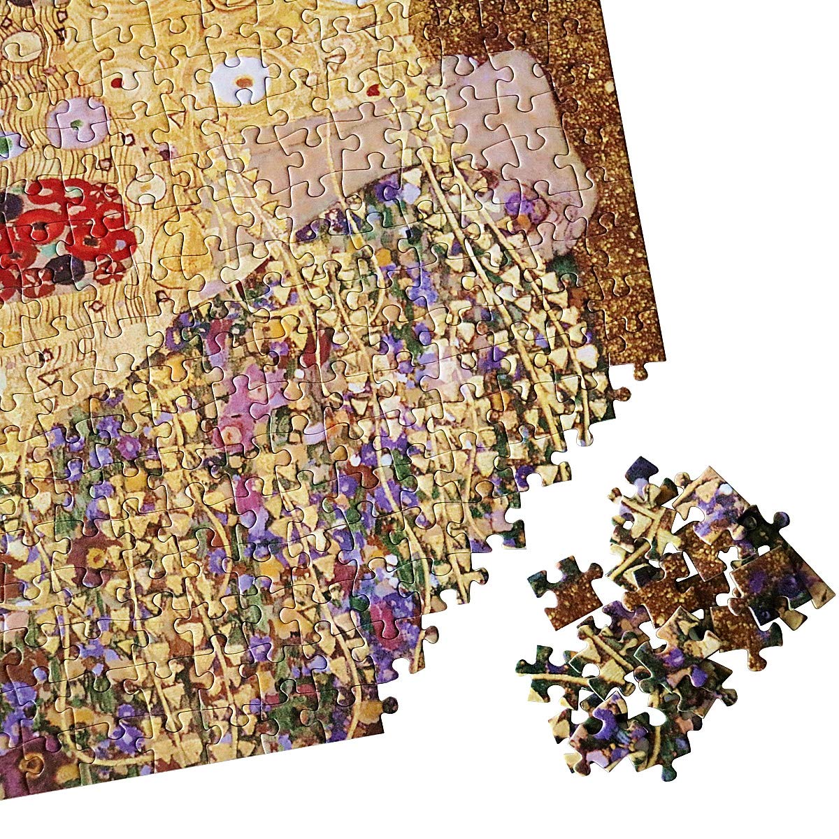 1000 Piece Gustav Klimt The Kiss Art Jigsaw Puzzle for Adults - Premium Museum Collection Puzzle - Perfect for Home Decor, Gift Giving & Relaxation