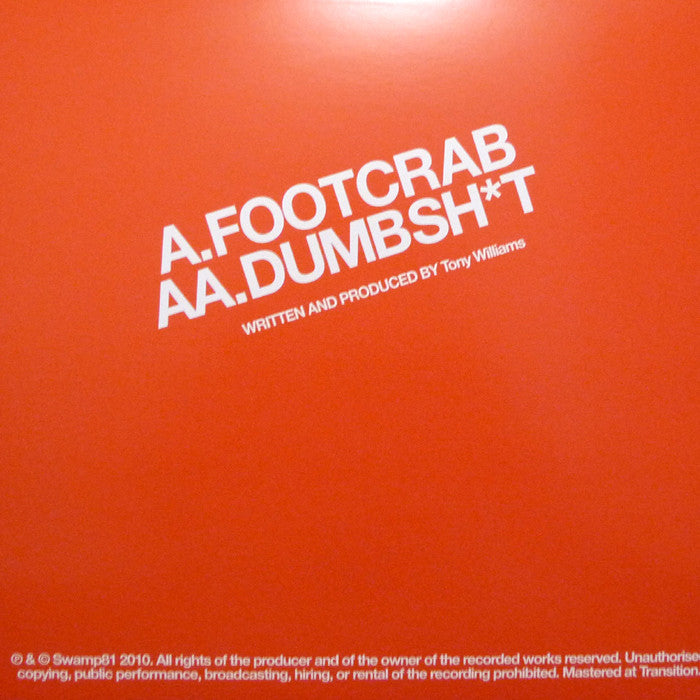 Addison Groove - Footcrab / Dumbsh*t Vinyl 12