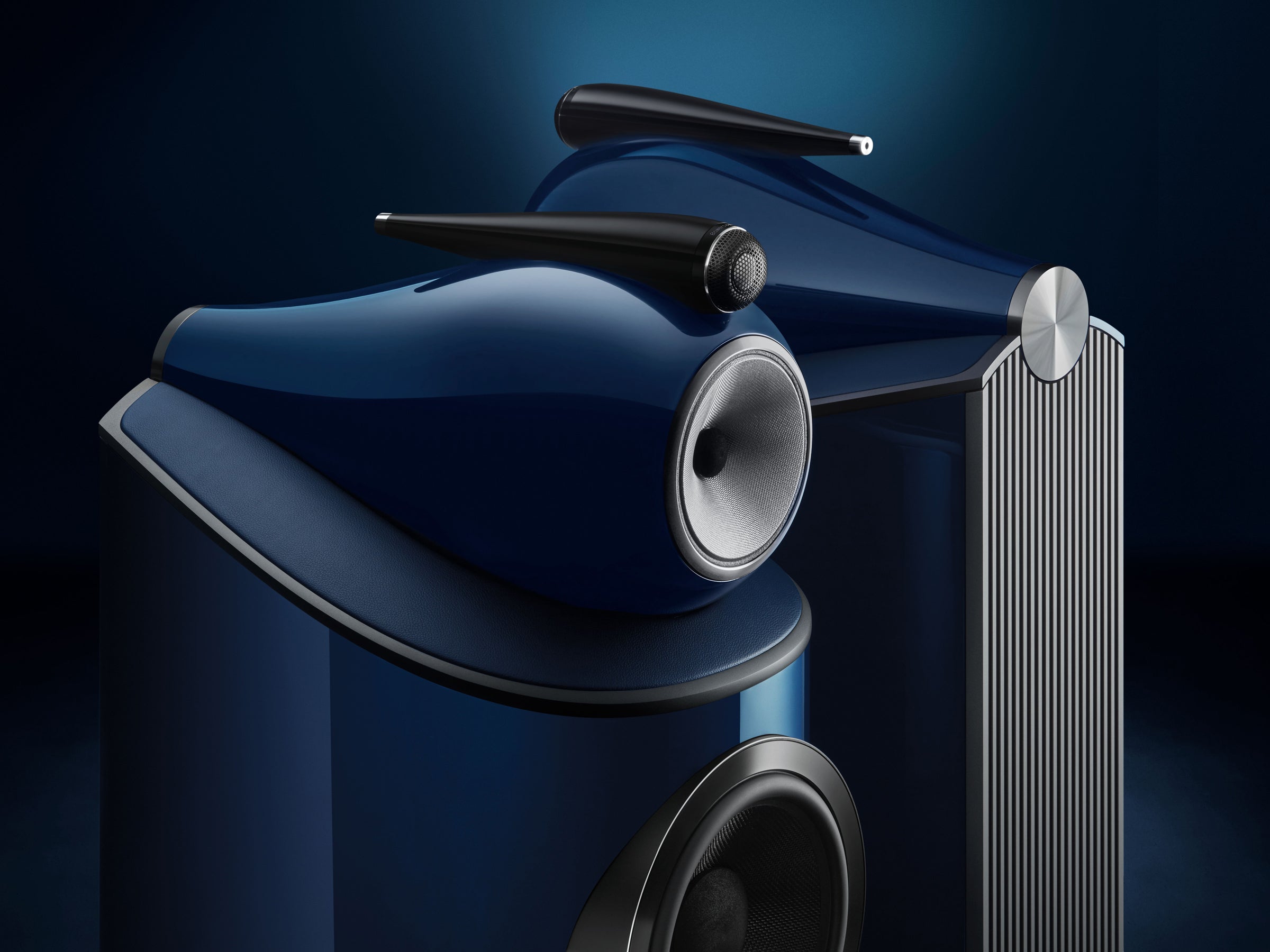 Bowers & Wilkins 801 D4 Signature High-End Floorstanding Speakers (Pair) - Premium Audiophile Sound for Home Theater & Music Listening