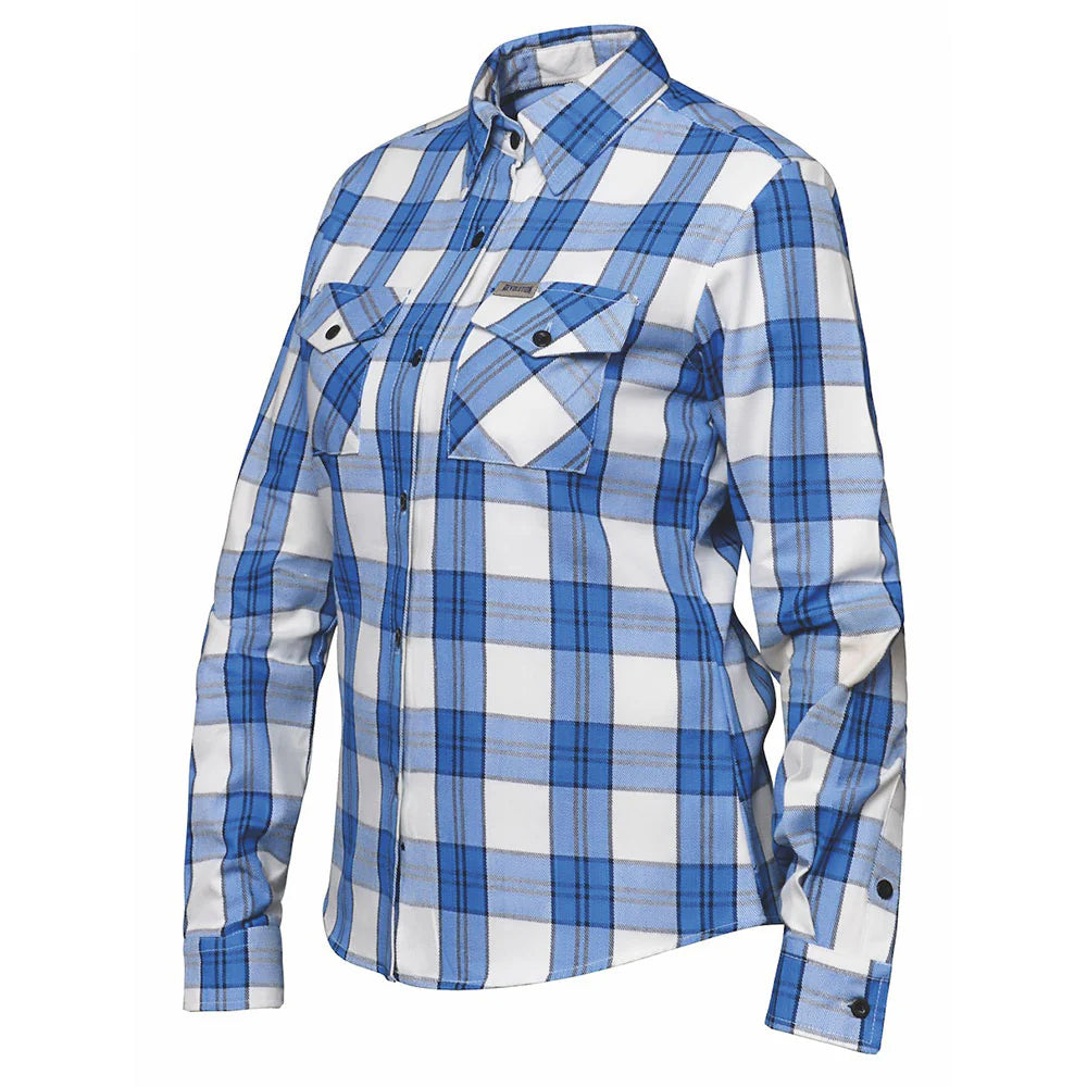UNIQ Riding Gear Women's Flannel Shirt - 6 Color Options for Casual Wear, Outdoor Adventures & Horseback Riding