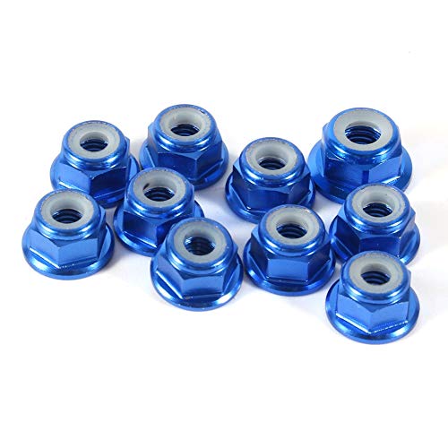 Stainless Steel Lock Nuts & Flange Nuts - Heavy Duty Hex Nuts for Industrial Machinery, Automotive & Home DIY Projects - Secure Fastening Solution for Plumbing, Furniture Assembly & Equipment Maintenance