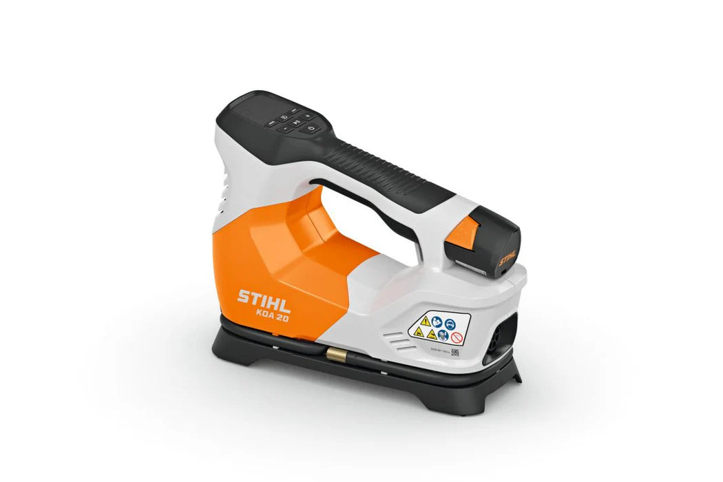 STIHL KOA 20 10.8V Cordless Air Compressor Kit - Portable Battery Powered Air Pump for Tires, Inflatables & Sports Equipment - Perfect for Camping, Road Trips & Emergency Use