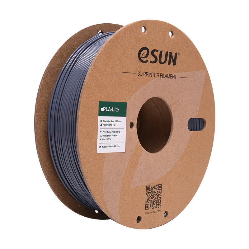 eSun ePLA Lite 3D Printer Filament 1.75mm 1kg Spool - High-Quality PLA Filament for Smooth Printing, Perfect for Beginners & Hobbyists - Ideal for Home, School, and DIY 3D Printing Projects