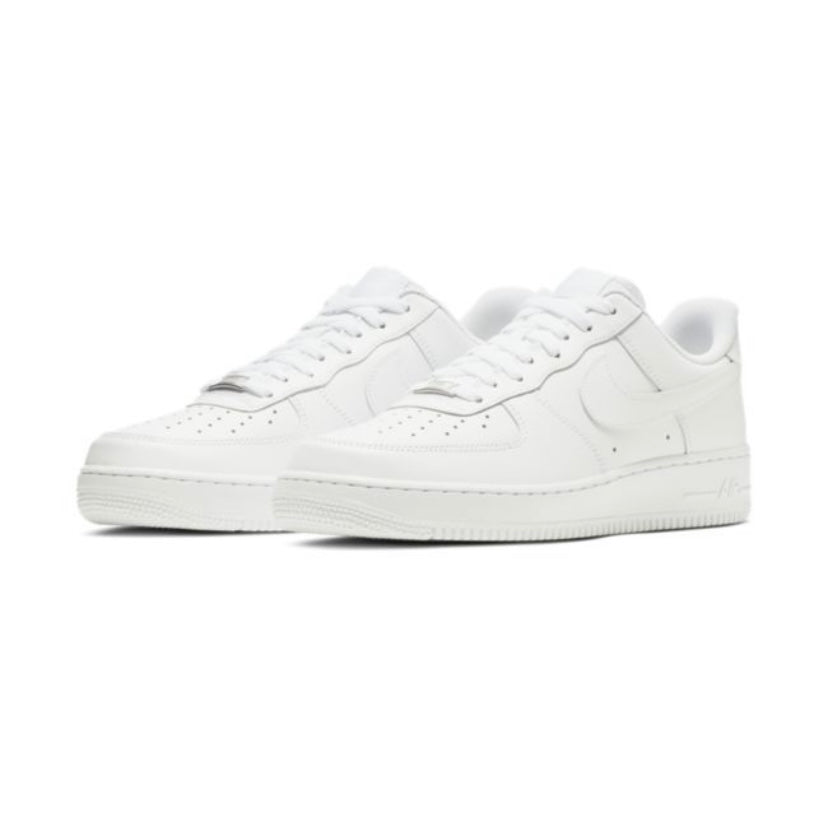 Nike Air Force 1 Low White Sneakers - Men's & Women's Classic Casual Shoes for Everyday Wear, Street Style & Sports Fashion