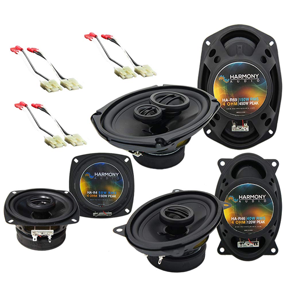 Harmony Audio Factory Speaker Upgrade Kit for Cadillac Seville 1984-1991 - High Performance Replacement Speakers Package | Perfect for Car Audio System Enhancement & Road Trip Music Experience