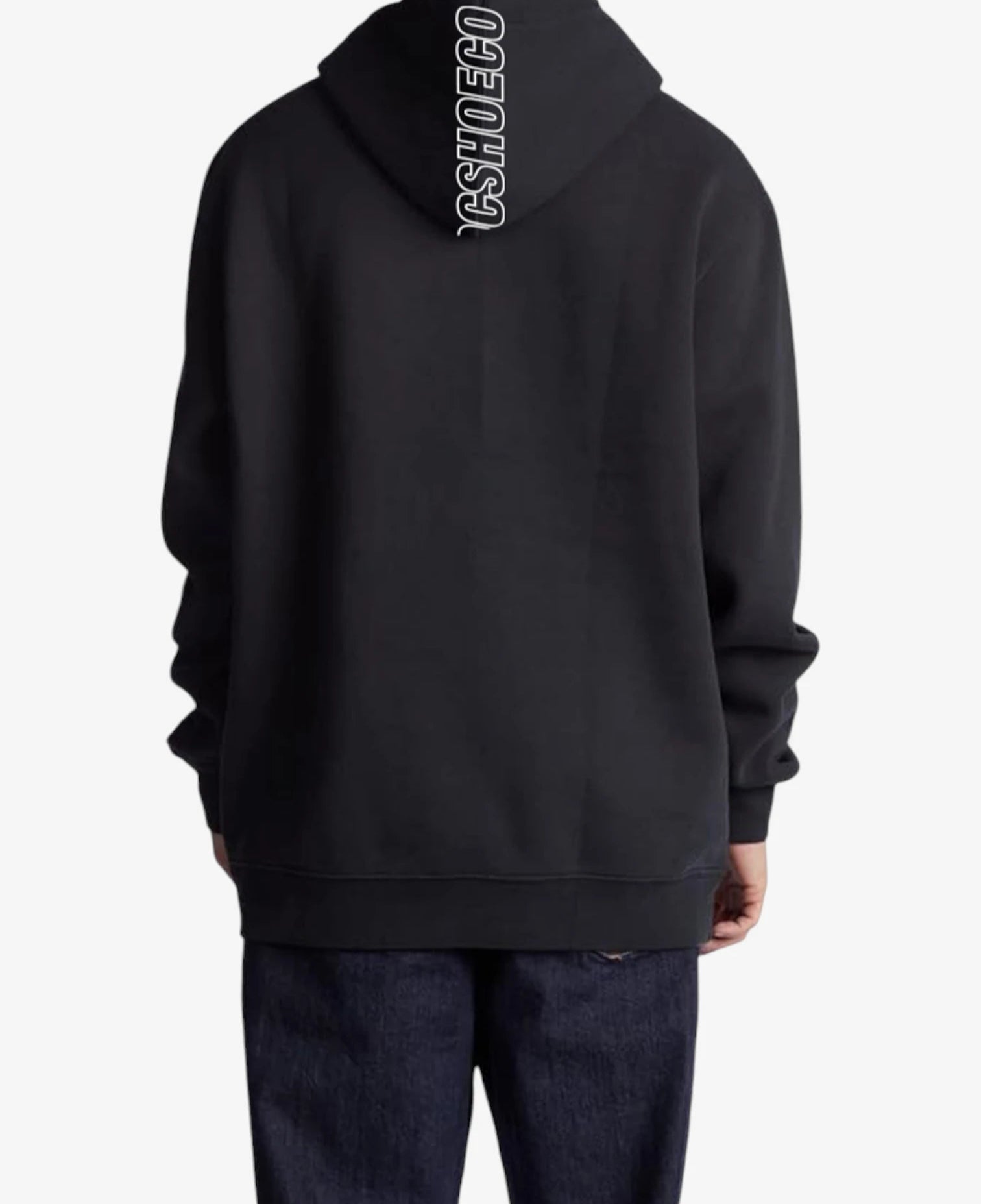 DC Shoes Men's Black Hoodie - Stylish & Comfortable Pullover for Casual Wear, Street Fashion & Outdoor Activities