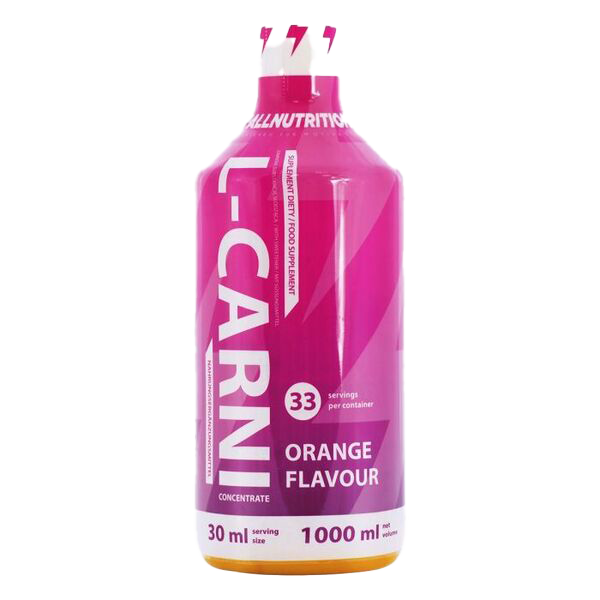 Allnutrition L-Carnitine 1000ml - Premium Liquid Supplement for Energy & Fat Burn - Ideal for Workouts, Weight Loss & Fitness Enthusiasts