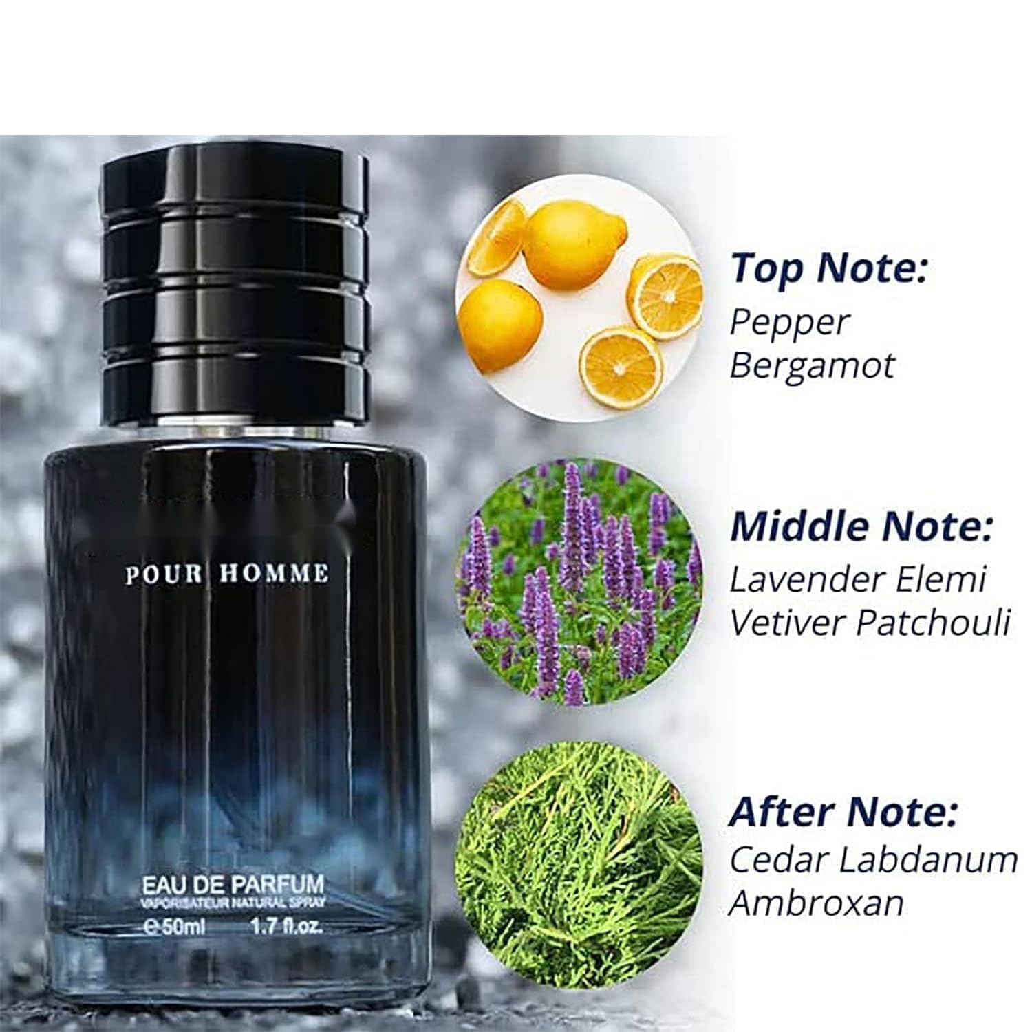 Premium Hypnosis Cologne for Men - Pheromone Infused Fragrance (1.7oz) - Attract Confidence & Romance - Perfect for Date Nights, Special Occasions & Everyday Wear
