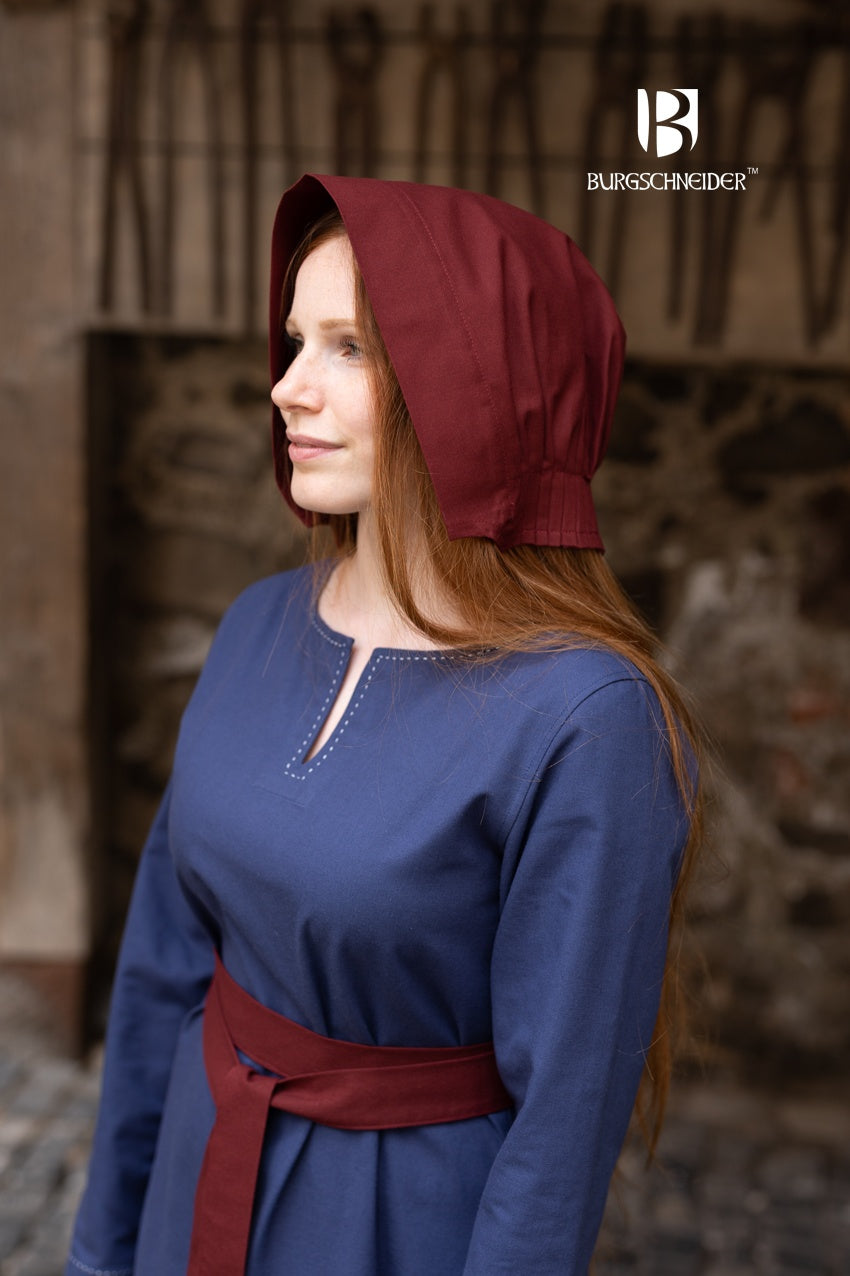 Bonnet Helga Bordeaux - Stylish Women's Winter Hat for Cold Weather - Perfect for Outdoor Activities, Skiing, and Snowboarding