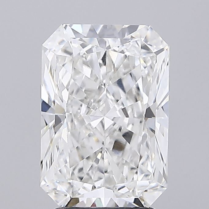 2.73 Carat E Color VVS2 Clarity Radiant Cut Lab-Grown Diamond for Engagement Rings & Fine Jewelry