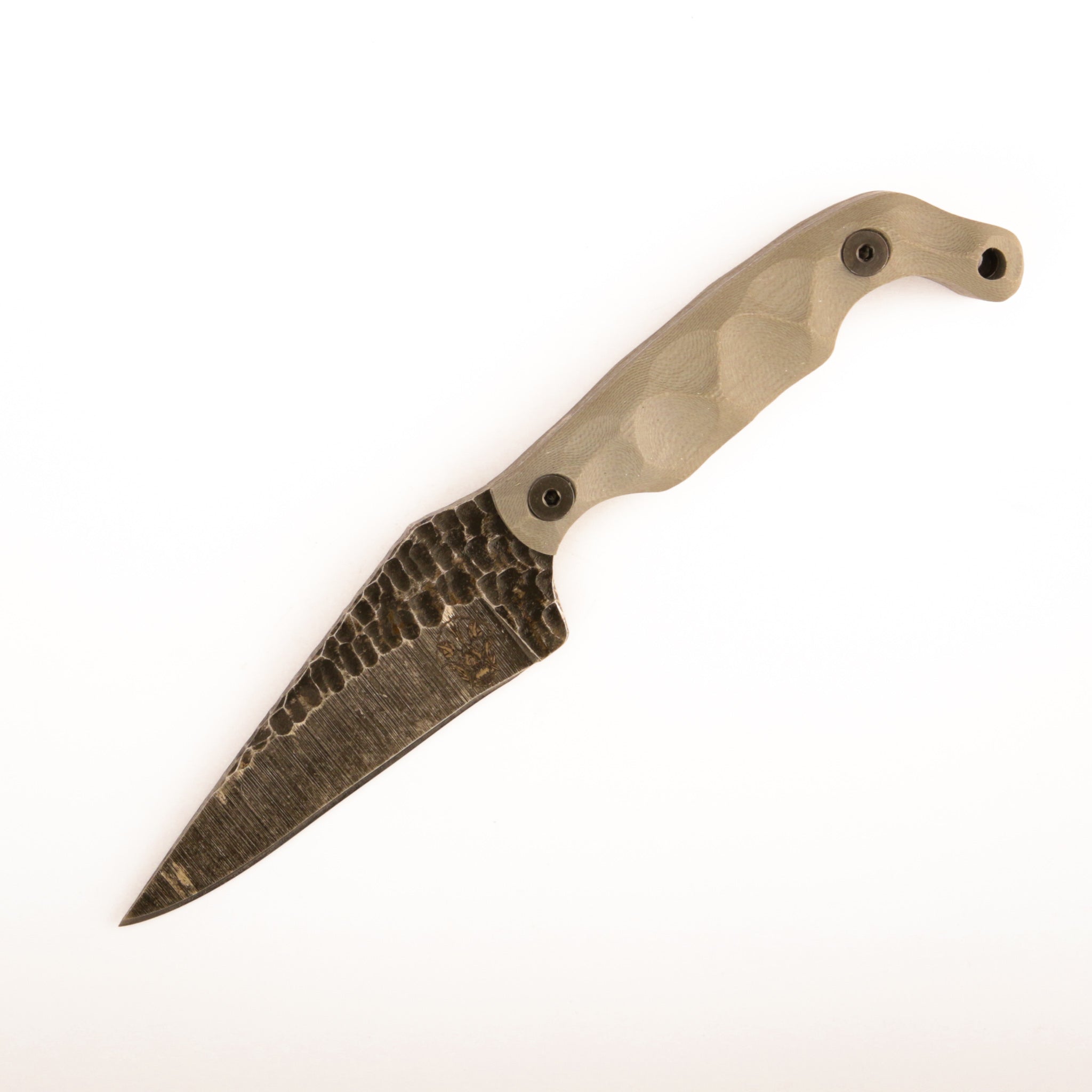 Stroup Knives Bravo 5 Folding Knife with Grey G10 Handle - Premium EDC Pocket Knife for Outdoor Camping, Hiking & Everyday Carry