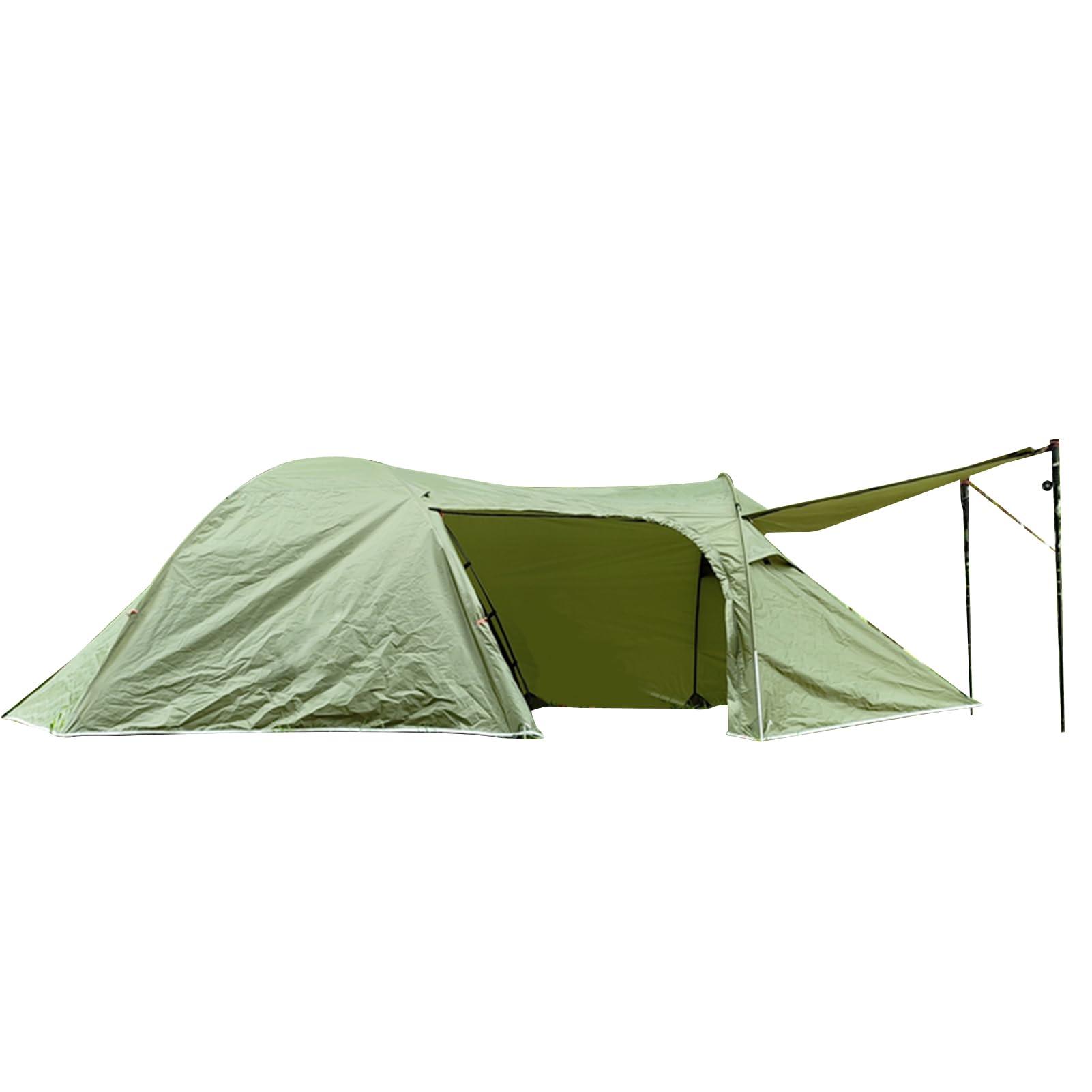 XiaoXIN 3-Person Waterproof Camping Tent - Lightweight Double Layer with 1 Bedroom & Living Room for Family Outdoor Adventures | Perfect for Hiking, Backpacking, and Beach Trips