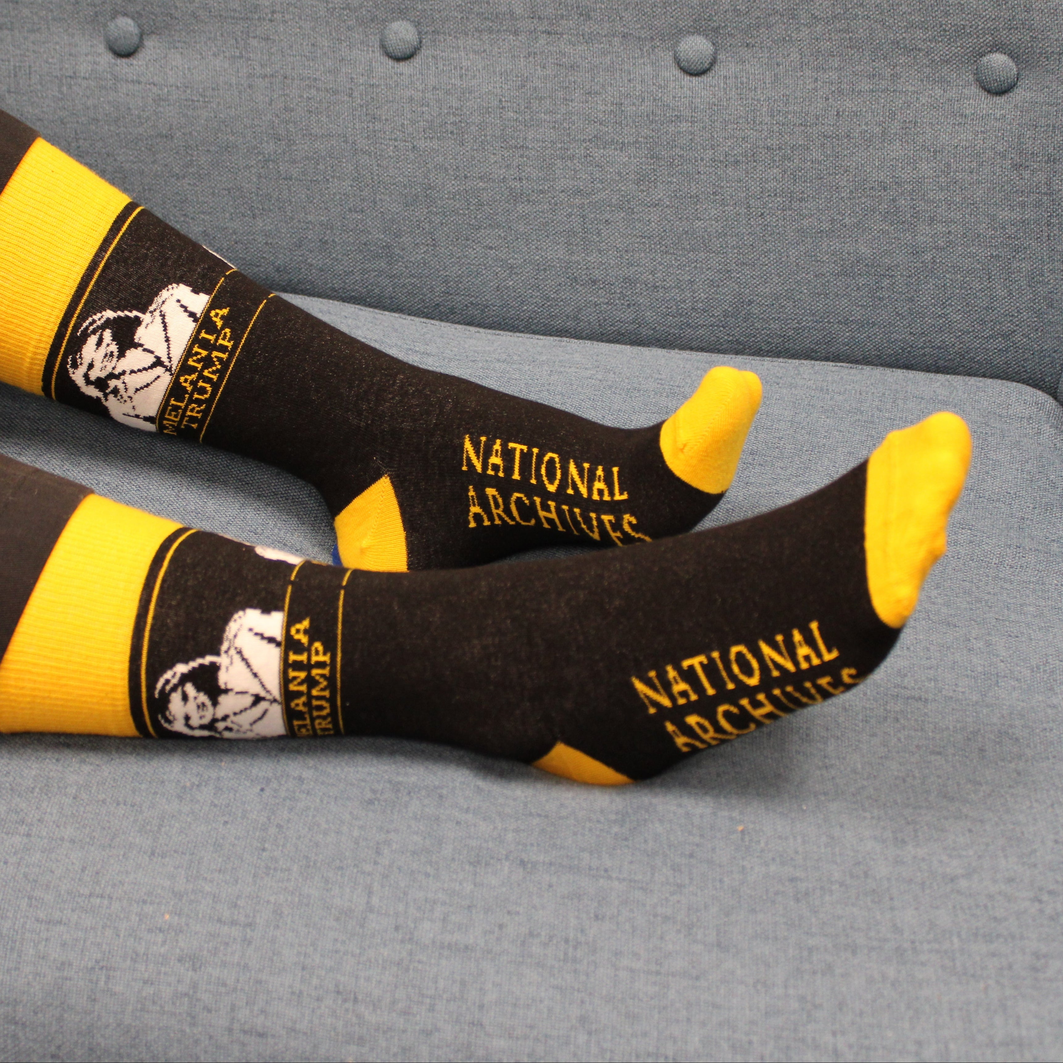 Melania Trump Crew Socks - Comfortable Cotton Ankle Socks for Women - Perfect for Casual Wear, Gifts & Political Memorabilia Collection