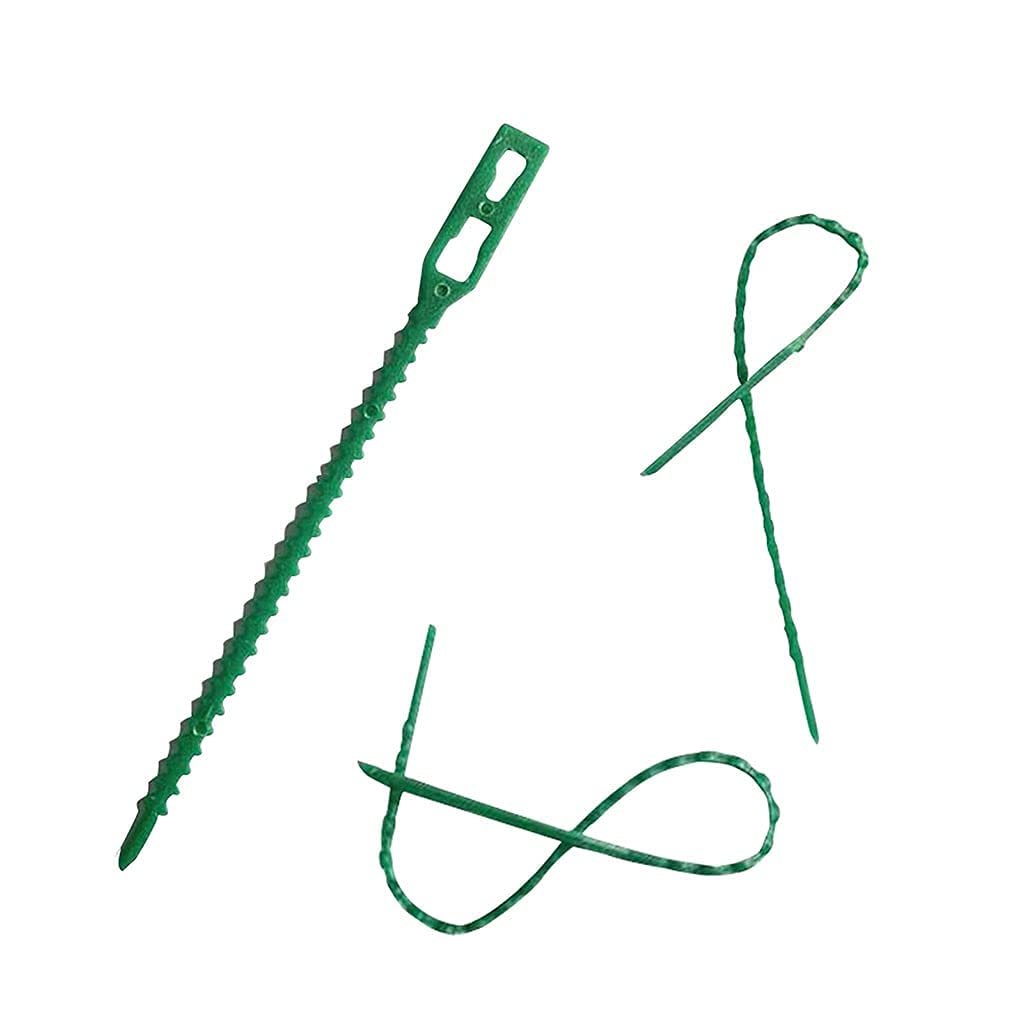 13cm Reusable Plant Support Clips - 100pcs for Tomatoes, Vines & Greenhouse Gardening