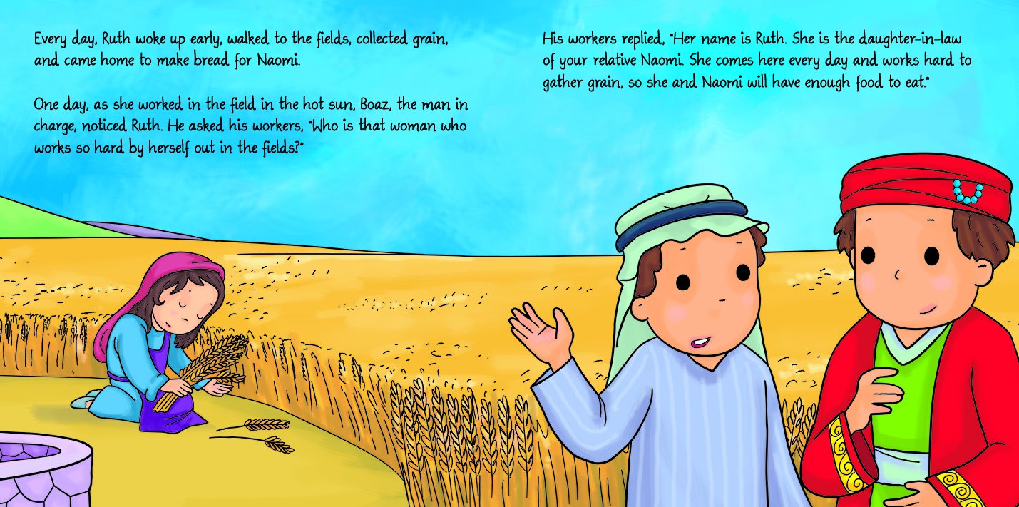 The Story of Ruth - 5 Minute Bible Stories for Kids | Christian Children's Book | Bedtime Bible Reading | Sunday School & Family Devotional