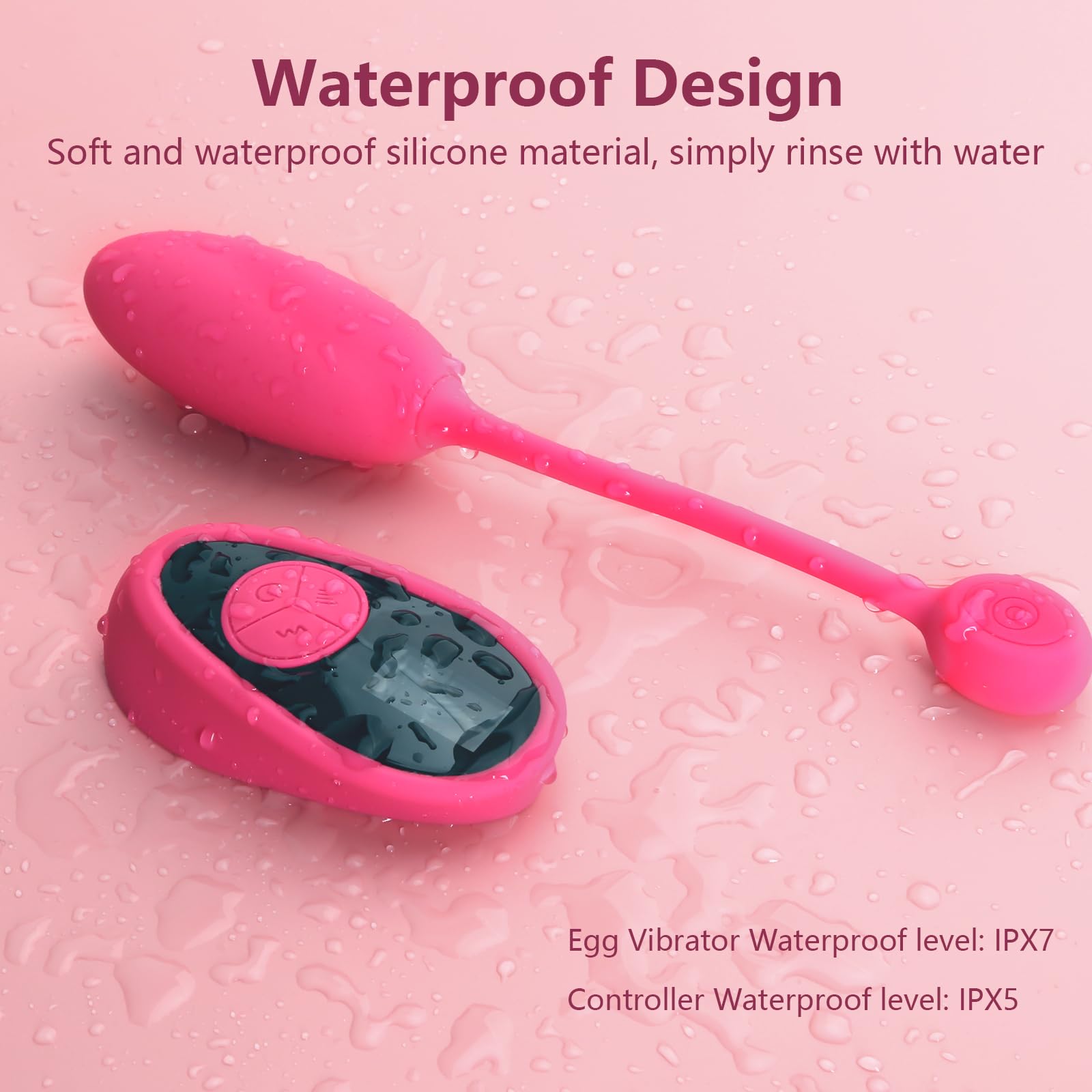 Premium Remote Control Clitoral Vibrator & Anal Plug - 10 Vibration Modes, LCD Display, Rechargeable - Perfect for Couples Play, G-Spot Stimulation & Sensual Exploration - Ideal Gift for Women, Girlfriend, Birthday & Anniversary