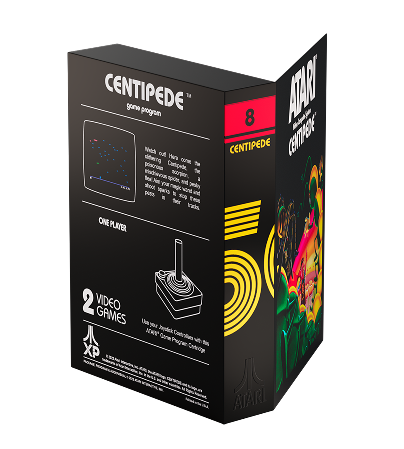 Atari Centipede Limited Edition - Classic Arcade Game for Retro Gaming Enthusiasts - Perfect for Home Arcades and Game Rooms