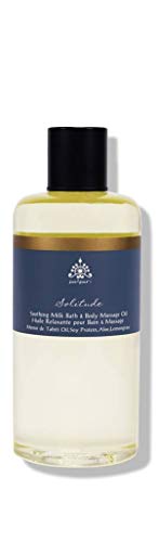 Panpuri Solitude Soothing Milk Bath & Massage Oil 300ml - Luxurious Aromatherapy for Relaxation & Stress Relief - Perfect for Spa Nights & Self-Care Rituals