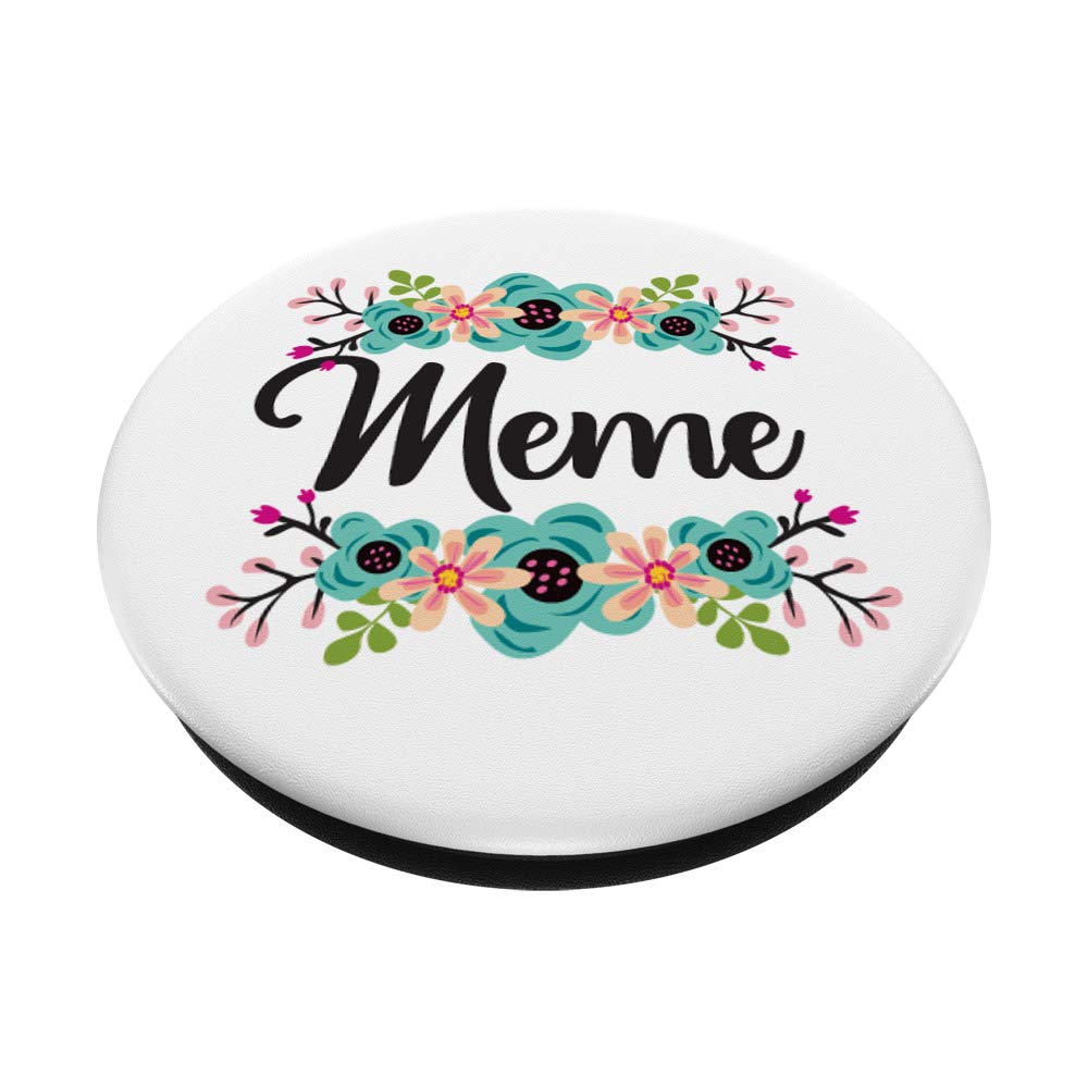 Personalized Floral Name PopSockets Grip & Stand - Custom Phone & Tablet Holder | Perfect Gift from Grandkids for Birthdays, Anniversaries & Special Occasions