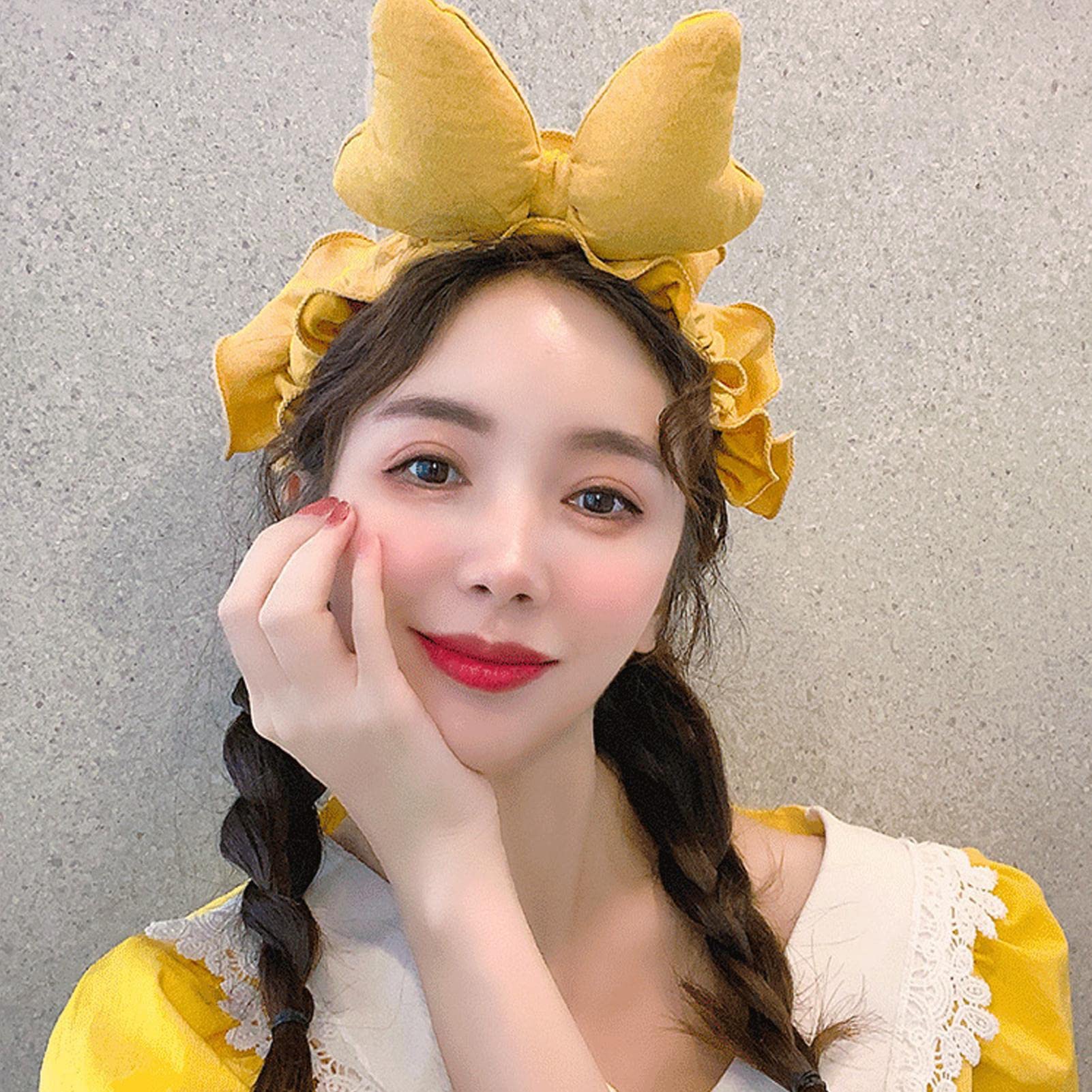 Elegant Bow Headband for Women & Girls - Stretchable Hair Bands with Cute Bows - Perfect for Weddings, Parties, and Everyday Fashion Accessories