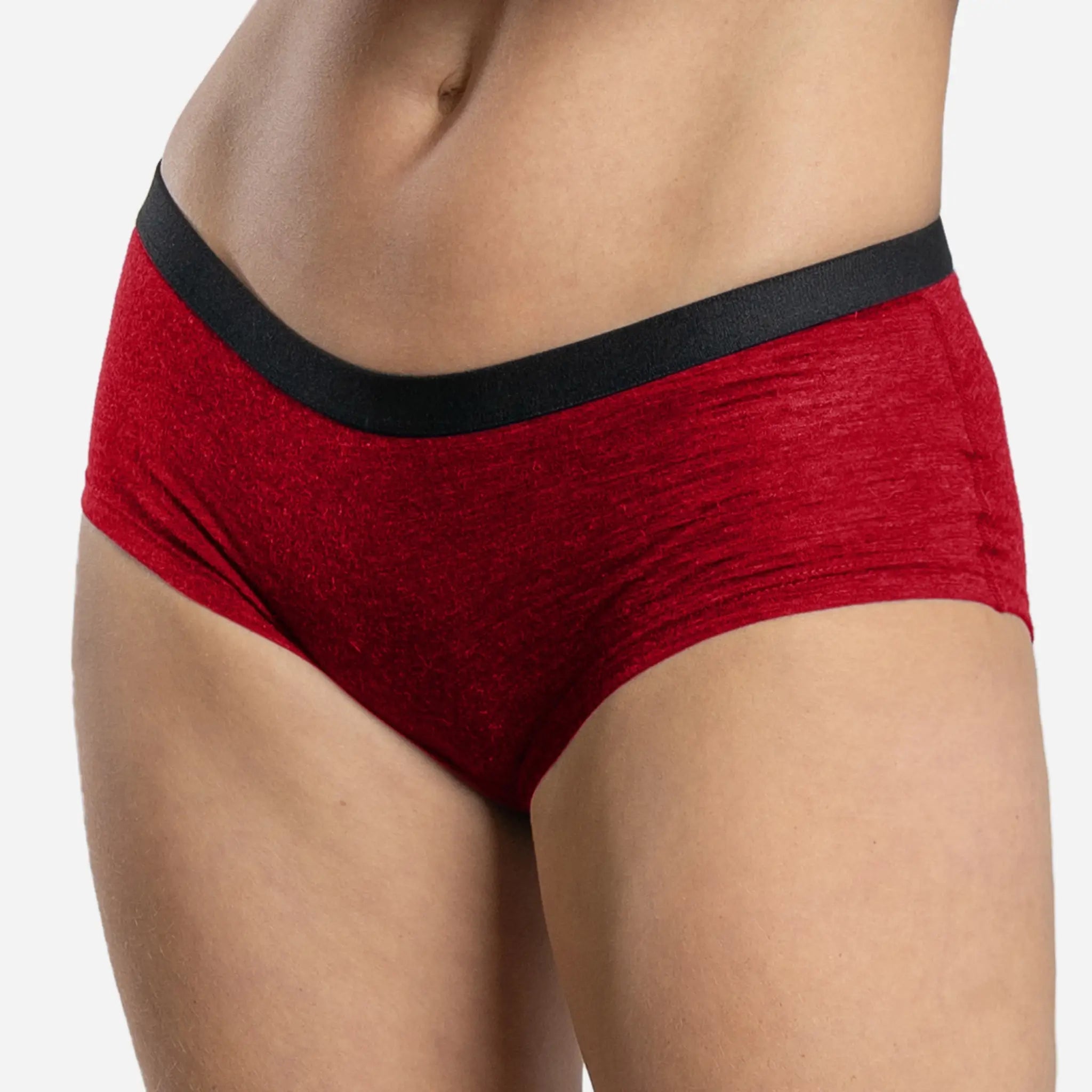 Ultra-Soft Women's Alpaca Wool Underwear - 160 GSM Lightweight Breathable Panties for All-Day Comfort | Perfect for Travel, Yoga & Cold Weather Layering