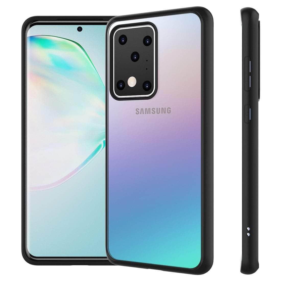 Samsung Galaxy S20 S20 Plus Hybrid Case - Shockproof TPU & Clear Hard PC Armor Protection for Everyday Use & Outdoor Activities