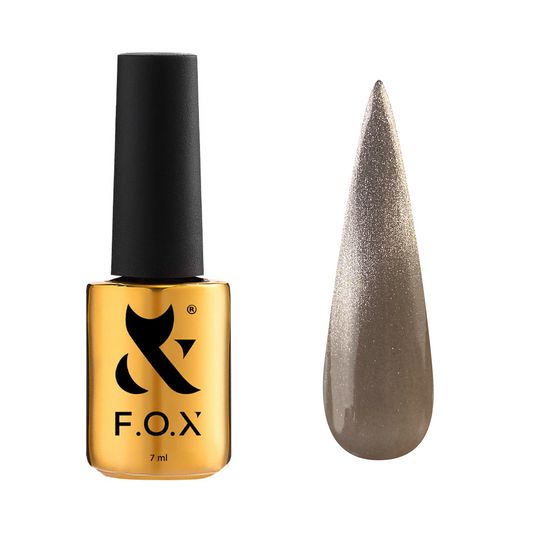 F.O.X Cat Eye Crystalline 003 Nail Polish - 7ml Long Lasting Gel Polish for Salon & Home Manicure - Perfect for Parties, Weddings & Special Occasions