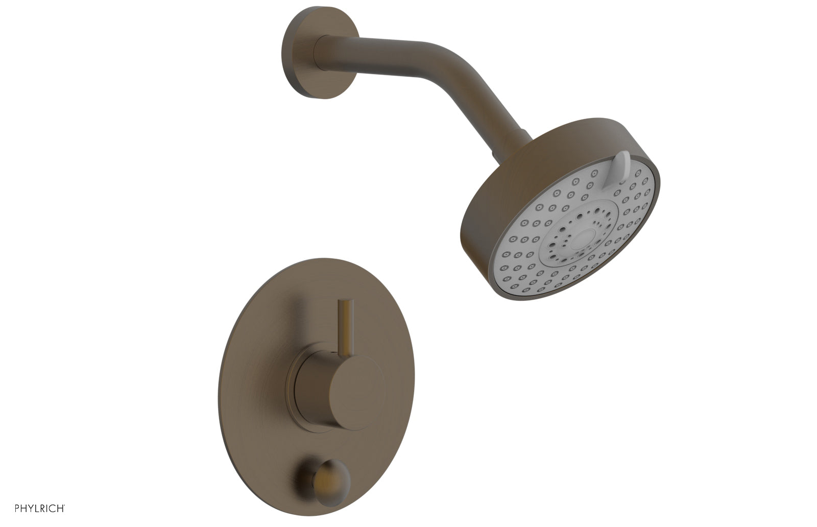BASIC II Pressure Balance Shower and Diverter Set (No Spout) 4 191 - Perfect for Bathroom Renovation, Modern Home Upgrade & Water-Saving Installation