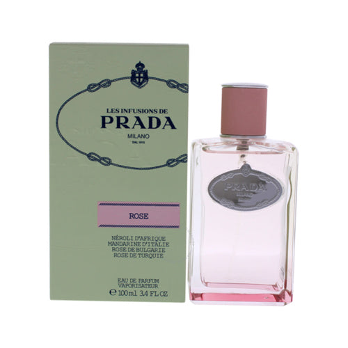 Prada Les Infusions De Rose 100ml Eau De Parfum for Women - Floral Luxury Perfume for Everyday Wear & Special Occasions