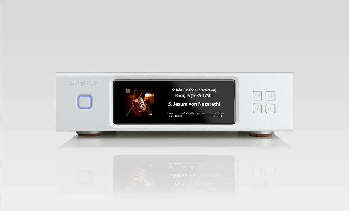 Aurender N200 High-End Digital Music Streamer - Premium Audio Player for Audiophiles & Home Theater Systems | Perfect for Streaming Hi-Res Music & Enhancing Your Listening Experience