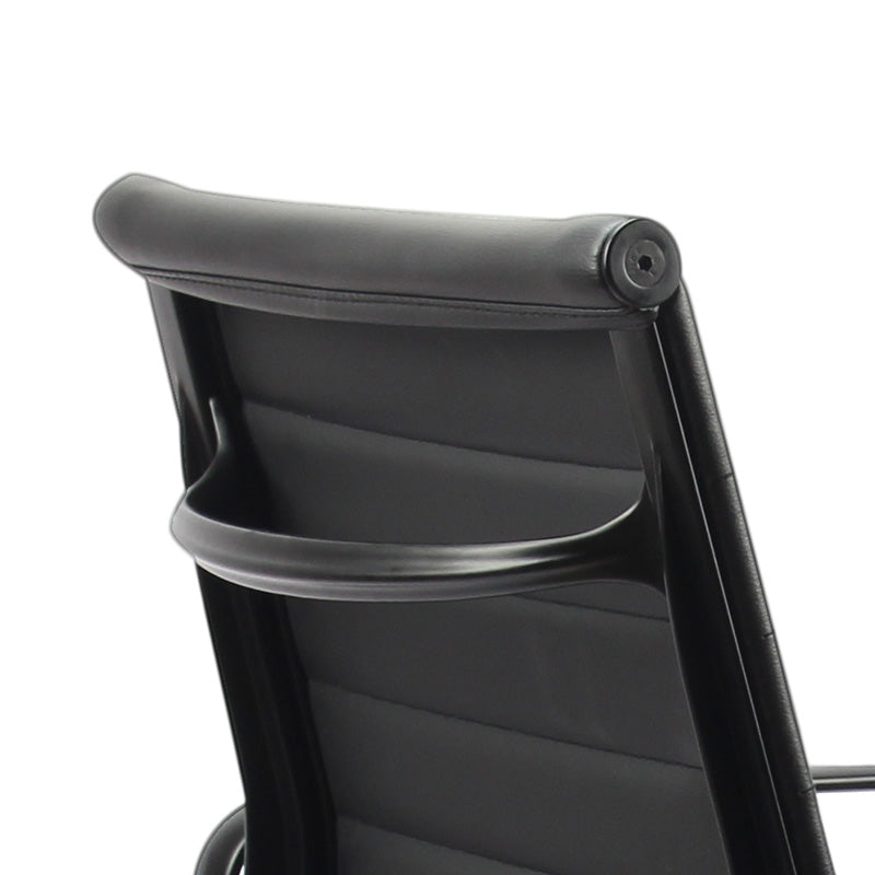 DAKIN Ergonomic Low Back Office Chair - Black Mesh Computer Desk Chair for Home & Office Workspace
